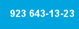 923 643-13-23